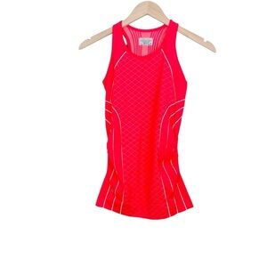 Athleta Finish Fast Line Tank Top Neon Size XS
